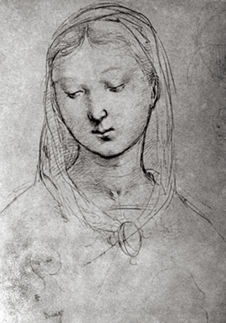   拉斐尔·桑西  Raffaello Santi  ——素描作品 (14)